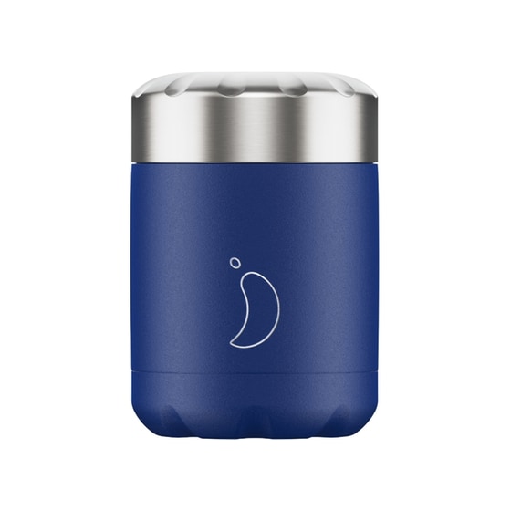 Θερμός Φαγητού Food Pot Chilly's  300Ml Matte Blue Μπλε image 0