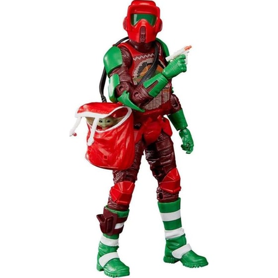 Φιγούρα Δράσης Hasbro Star Wars: Black Series - Scout Trooper (Holiday) (15cm) image 2