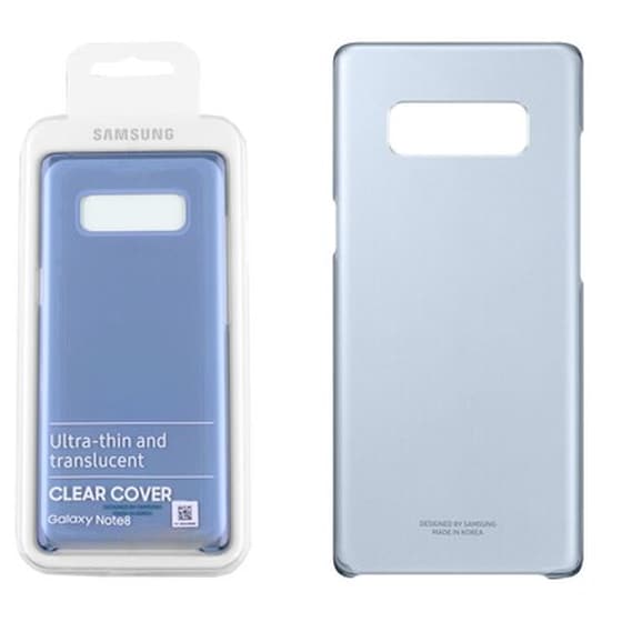 Θήκη Samsung Galaxy Note 8 - Samsung Clear Cover - Blue image 0