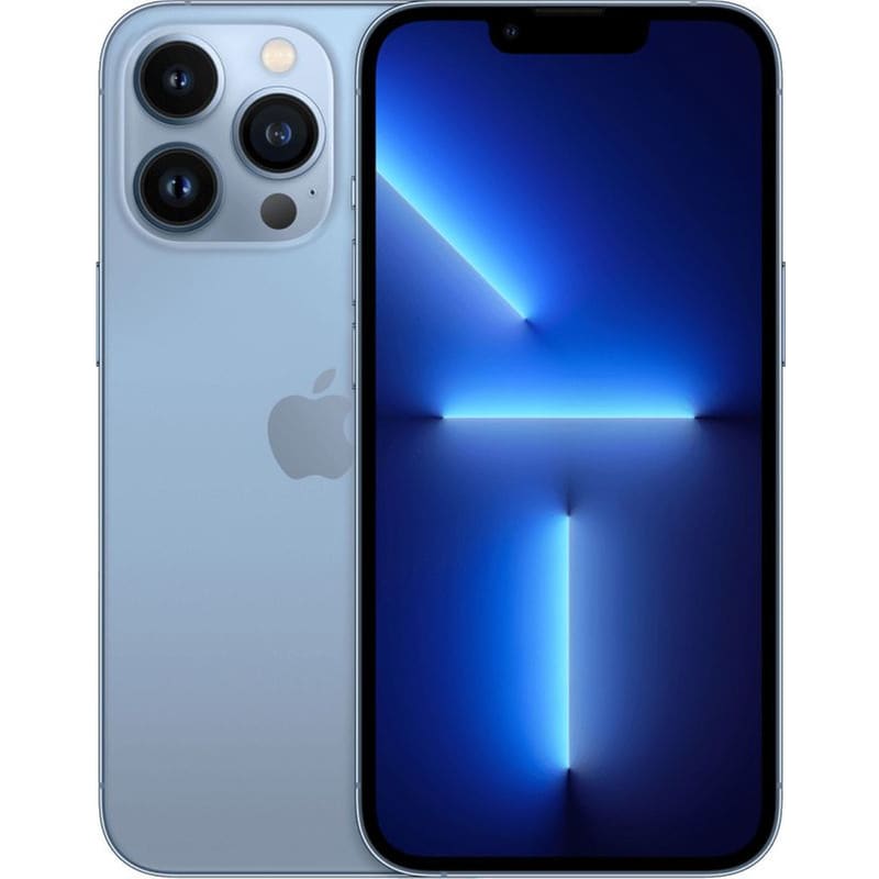 APPLE Μεταχειρισμένο Apple iPhone 13 Pro Max 256GB Sierra Blue second go value Certified by iRepair