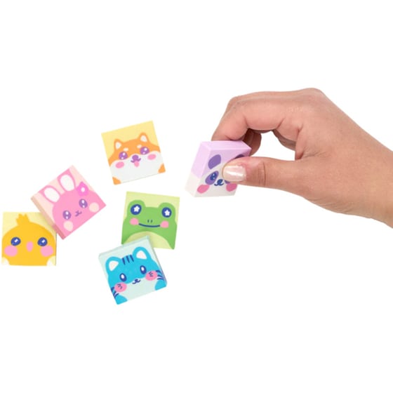 Σετ Γόμες Ooly Hey Critters Rainbow Buddy 6 Σχέδια image 2