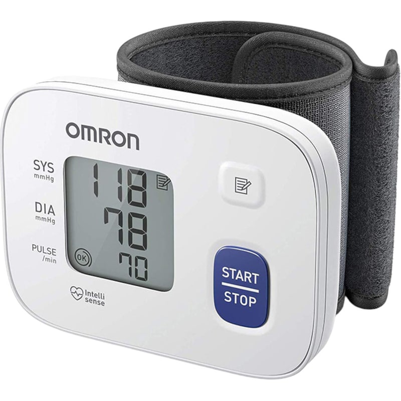 OMRON Ψηφιακό Πιεσόμετρο Καρπού Omron RS1 HEM-6160-E με Ανίχνευση Αρρυθμίας Λευκό