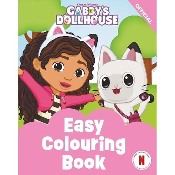 DreamWorks Gabby's Dollhouse: Easy Colouring Book image 0