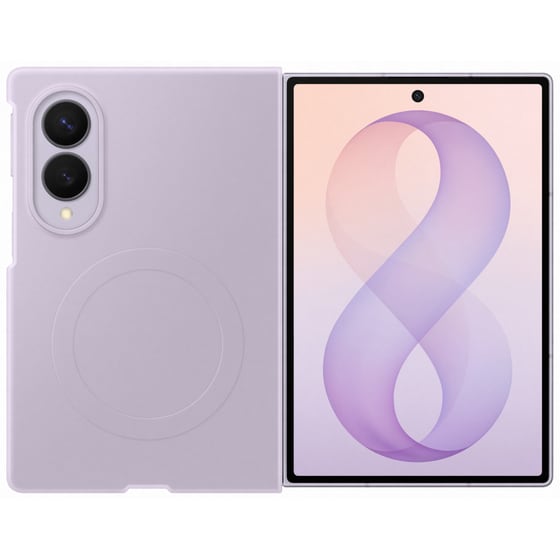 Θήκη Samsung Galaxy Z Fold8 - Samsung Silicone Magnet Case - Techno Violet image 0