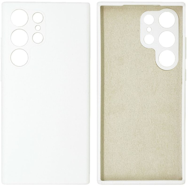 Θήκη Samsung Galaxy S23 Ultra 5G - Ancus Silicon Liquid - Λευκό