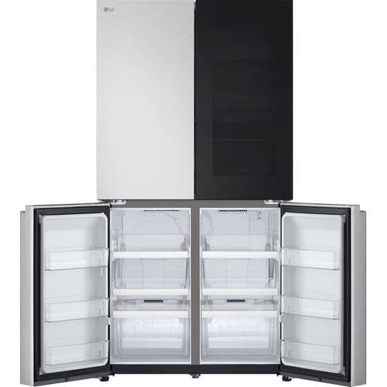 LG GMV960MBDE Instaview™ Total No Frost 666 Lt Μεταλλικό Σορμπέ Ψυγείο Ντουλάπα image 10