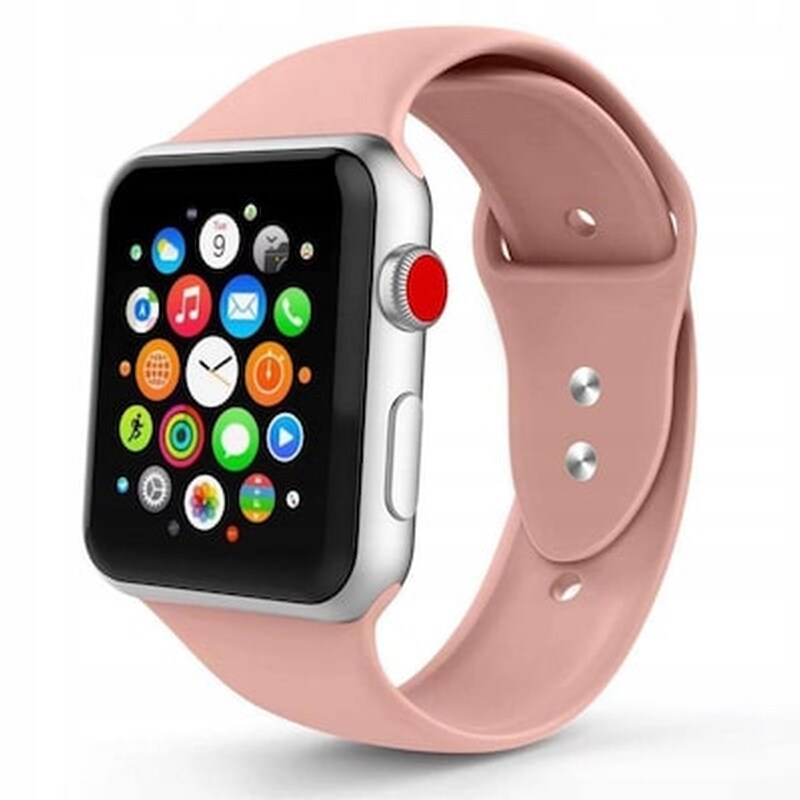 TECH-PROTECT Λουράκι Tech-Protect Smoothband για Apple Watch 38/40/41mm - Pink Sand
