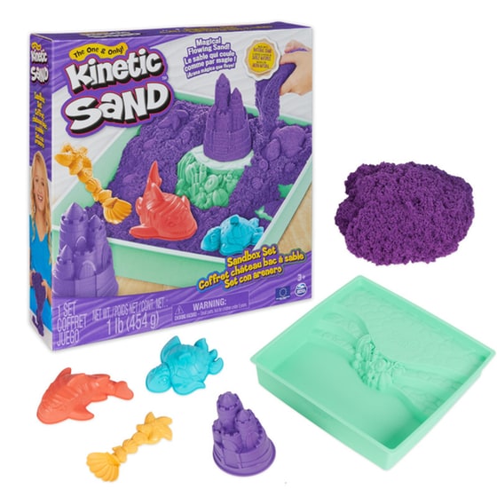 Spin Master Kinetic Sand: Sandbox Set image 1