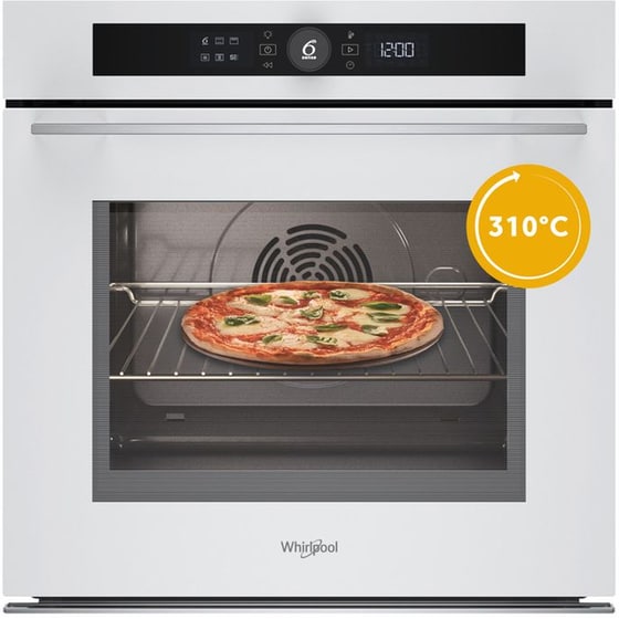 WHIRLPOOL WOI5S8PM2SWA 73 Lt Λευκό Εντοιχιζόμενος Φούρνος Άνω Πάγκου image 4