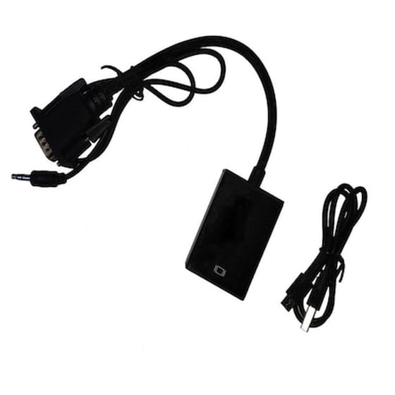 Ανταπτορας (ng-vga-hdmi-02) Vga Σε Hdmi - 1080p Με Ηχο image 0