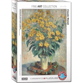 Παζλ Eurographics Claude Monet: Jerusalem Artichoke Flowers (1000 Κομμάτια)