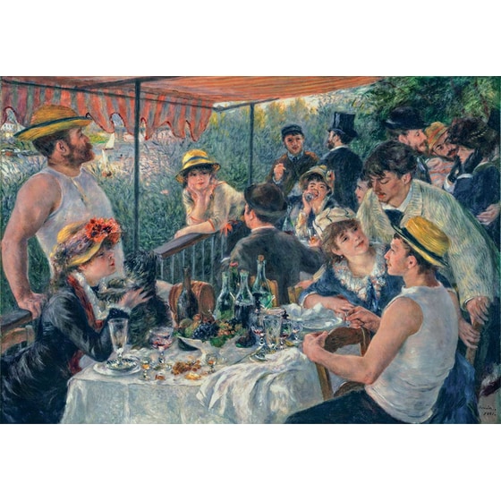 Παζλ Clementoni Museum Collection Renoir: Το Πρόγευμα των Βαρκάρηδων - Compact Box (1000 Κομμάτια) image 1