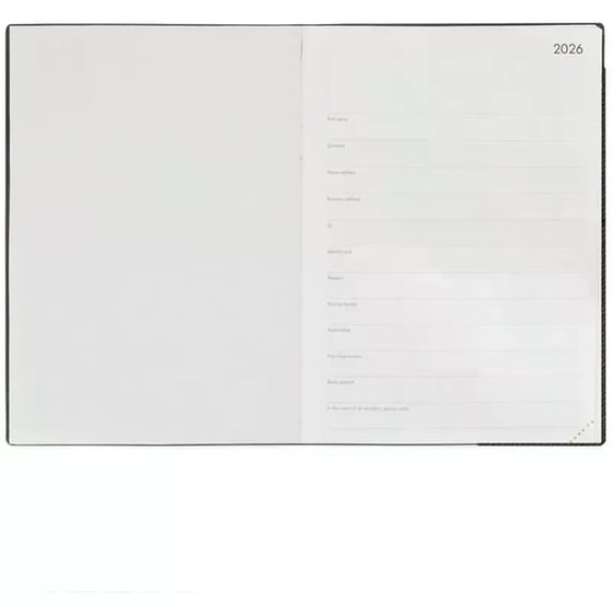 Ημερολόγιo Ημερήσιο Legami 2026 12Μ Large Deep Graphite image 2