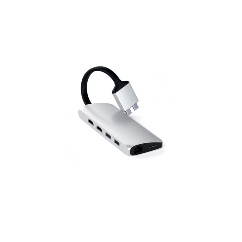 BELKIN Satechi Type-C Dual Multimedia Adapter Silver (ST-TCDMMAS)