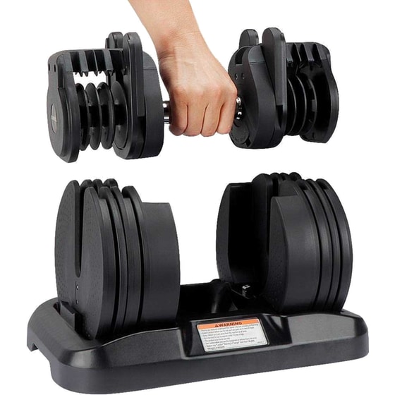 Αλτήρας Viking D350 Twist And Lock BWS-104946 20kg Ρυθμιζόμενος με Δίσκους 2.3 - 20 kg & Βάση image 1
