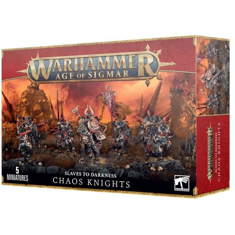 GAMES WORKSHOP Slaves To Darkness: Chaos Knights Warhammer: Age of Sigmar GAMES WORKSHOP