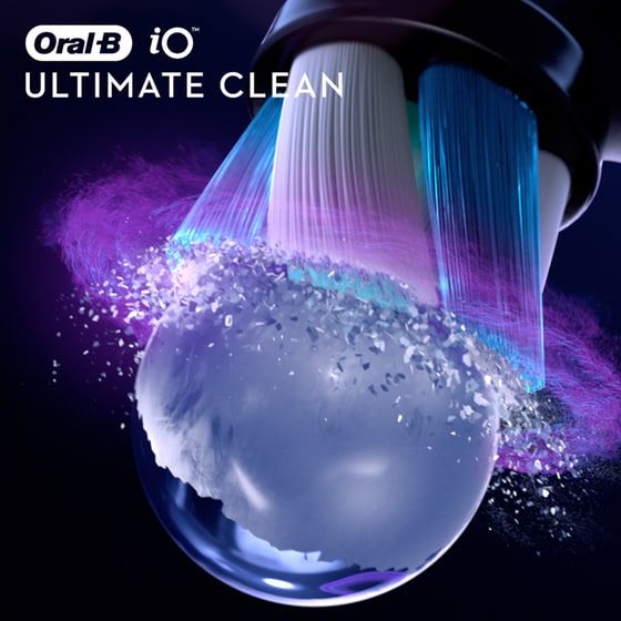 Ανταλλακτικές Κεφαλές ORAL-B iO ULTIMATE CLEAN 4 Τμχ για Ηλεκτρική Οδοντόβουρτσα Μαύρο image 3