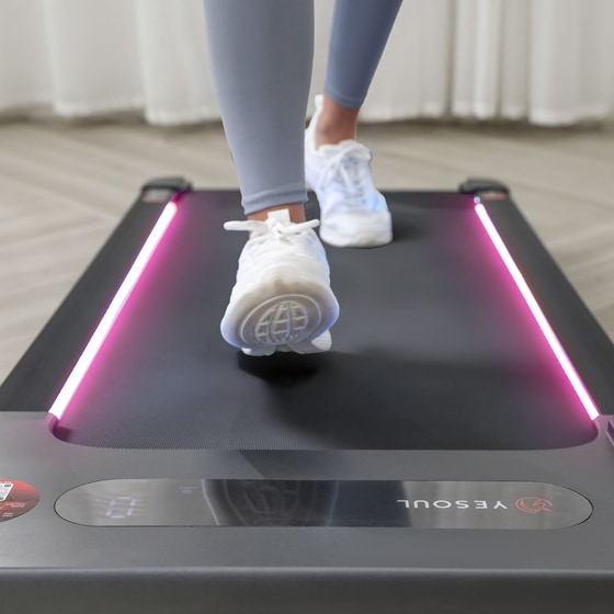 YESOUL W2 PRO BLACK Walking Pad Ηλεκτρικός Διάδρομος Γυμναστικής Μαύρο image 8