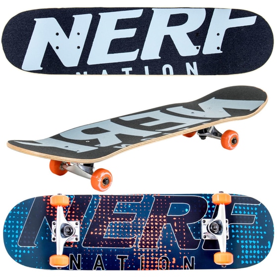 Skateboard Nerf Nation Double Kick D2 78.74x20.32cm Με σχέδιο image 0