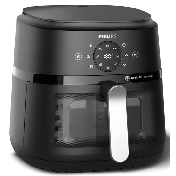 PHILIPS NA231/00 2000 Series με Αποσπώμενο Κάδο 1700 W 6.2 L Μαύρο Φριτέζα Αέρος image 1