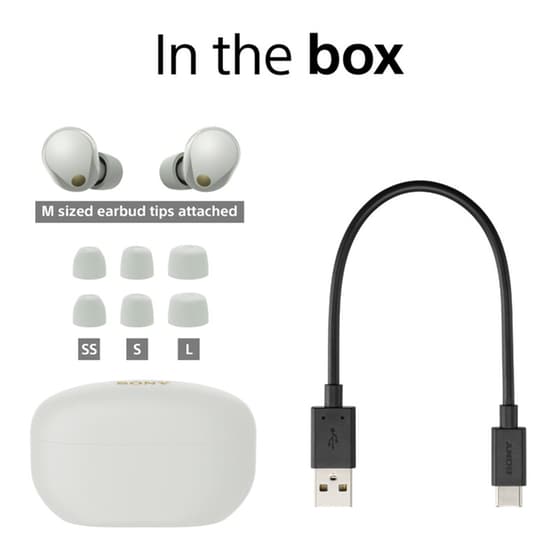 Ακουστικά Bluetooth Sony WF-1000XM5 - Ασημί image 9