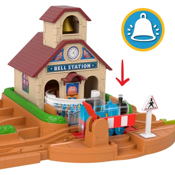 Πίστα Σταθμός Μπελ Fisher Price Thomas Το Τρενάκι image 3