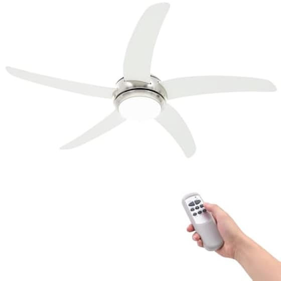 VIDAXL 50538 Ανεμιστήρας Οροφής 115W 128cm με Φως και Τηλεχειριστήριο image 1