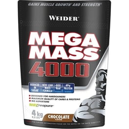 Πρωτεΐνη Weider Mega Mass 4000 Σοκολάτα - 4kg