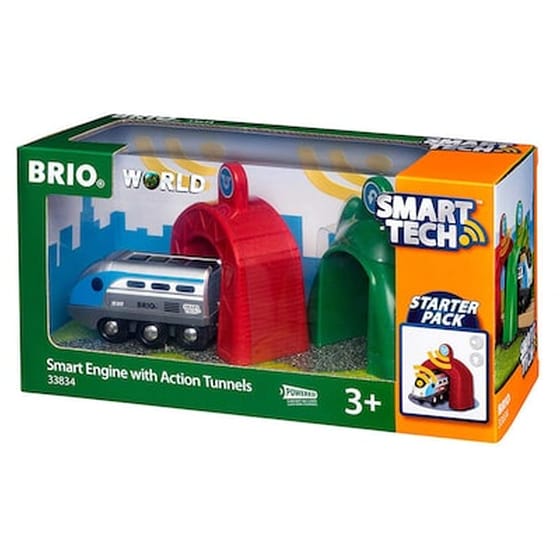 Brio World Smart Μηχανη Με 2 Τουνελ 33834 image 0