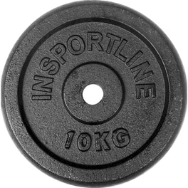 Δίσκος InSPORTline Castblack INS-745 10 kg για Μπάρα Ø30mm από Μαντέμι