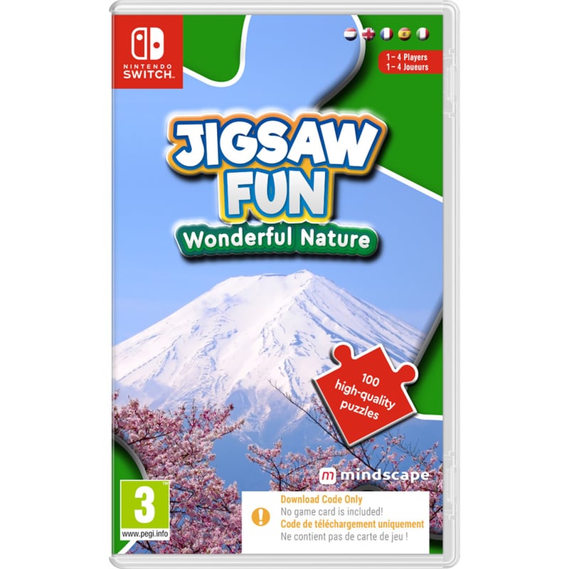 Jigsaw Fun: Wonderful Nature (Code in a Box) - Nintendo Switch 1681602