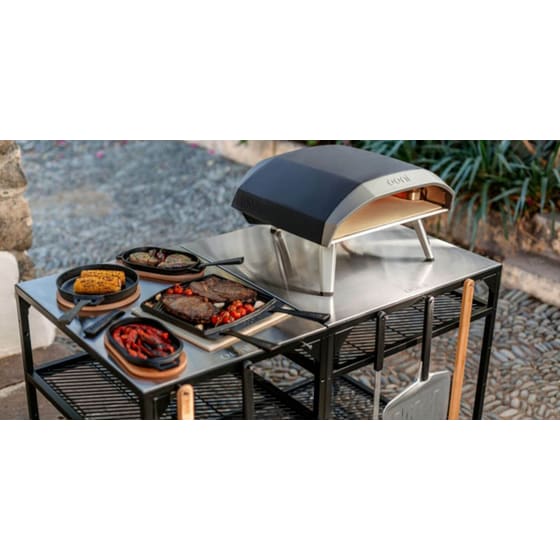 Σετ Φούρνος Πίτσας OONI Koda 16 UU-P0B400 και Ανοξείδωτο Τραπέζι Μεσαίο UU-P09700 image 7