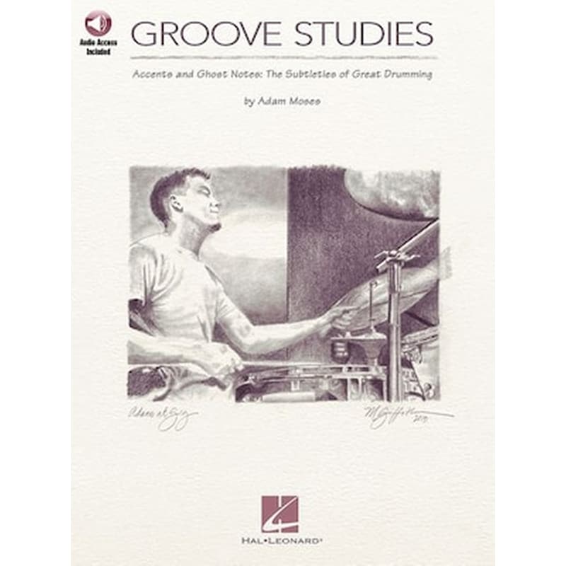 HAL LEONARD Βιβλίο Για Drums Hal Leonard Moses - Groove Studies [book/online Audio]