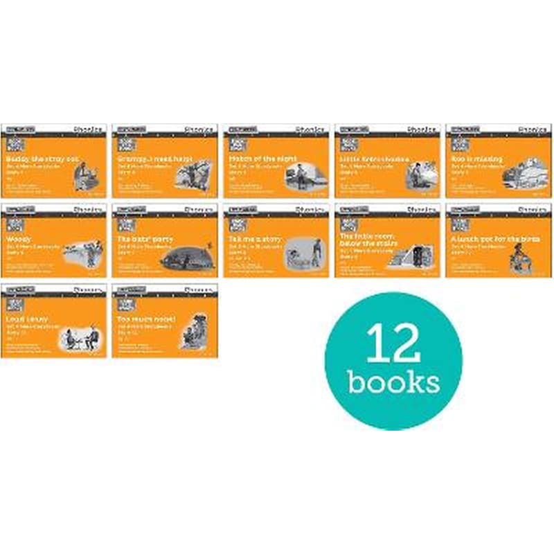 Read Write Inc. Phonics: Orange Set 4 More Black White Storybooks (Pack of 12)