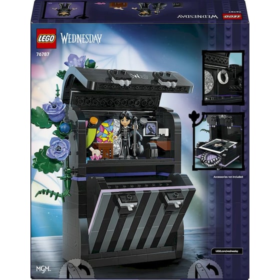 LEGO® Wednesday Backpack Kids’ Building Toy (76787) image 8