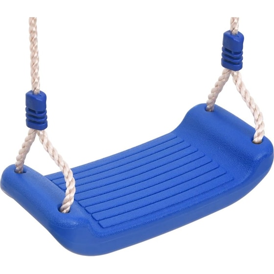 VidaXL Κούνιες με Σχοινιά 2 Τμχ 37x15cm από Πολυαιθυλένιο - Μπλε image 3