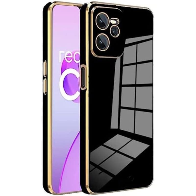 Θήκη Realme C35 - Bodycell Gold Plated - Black BODYCELL