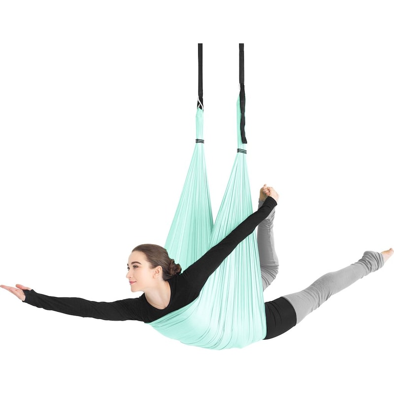 AMILA Πανί Aerial Yoga Hammock Amila 96923 (Μικρής Ελαστικότητας) 5m από Νάιλον 40D - Μέντα