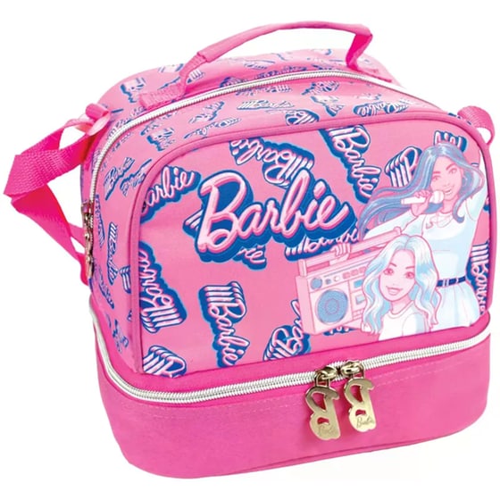 Τσαντάκι Φαγητού Gim Οβάλ Barbie Malibu image 0