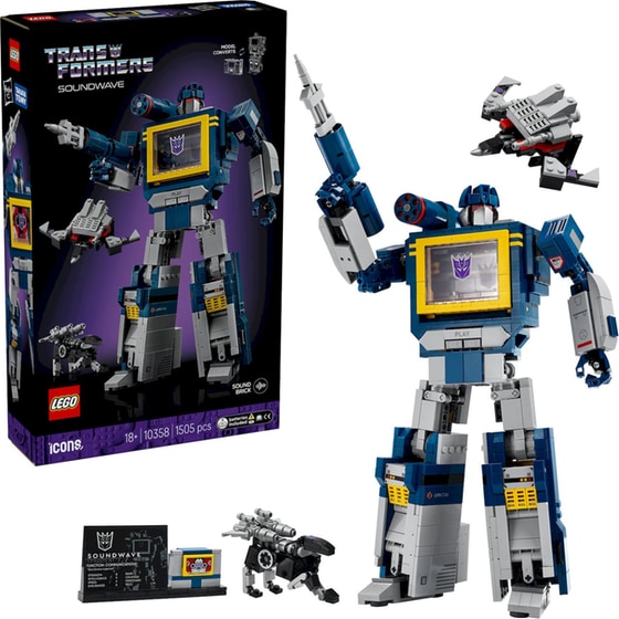 LEGO® Icons Transformers: Soundwave (10358) image 2