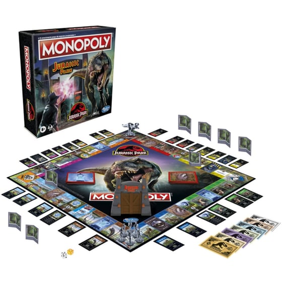Monopoly Jurassic Park Επιτραπέζιο (Hasbro) image 3