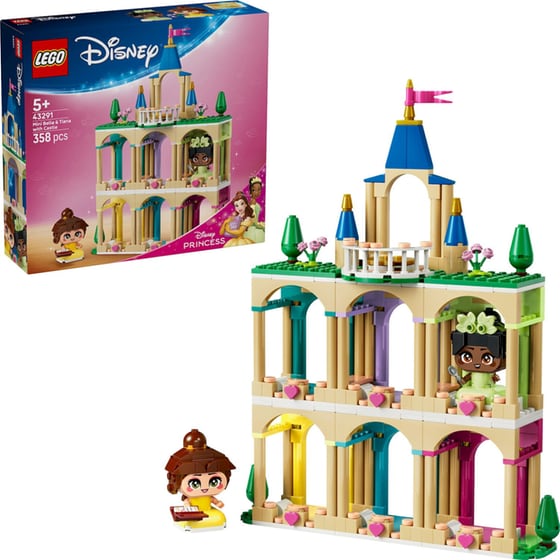 LEGO® Disney Princess Mini Belle & Tiana with Castle (43291) image 1