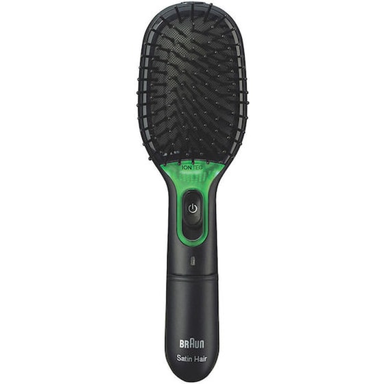 BRAUN BR710E Satin Hair 7 Βούρτσα Μαλλιών με Μπαταρίες Μαύρο image 3