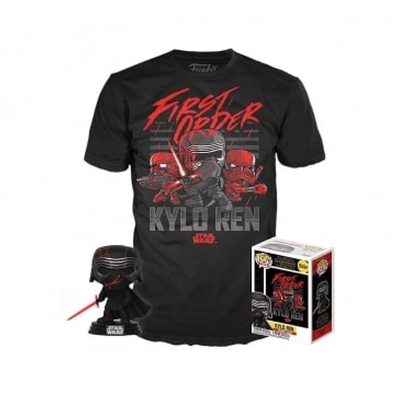 Συλλεκτικό Funko Box: Star Wars – Kylo Ren Funko Pop! With T-shirt (xl)