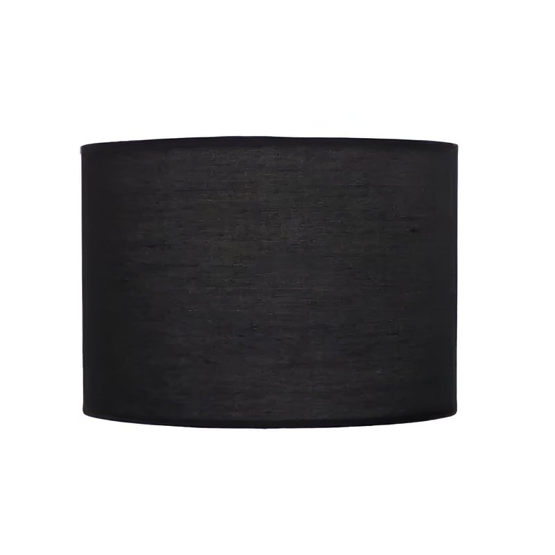 HERONIA Καπέλο Φωτιστικού Heronia 14-0124 για Ντουί E27 Φ20x14 cm - Μαύρο