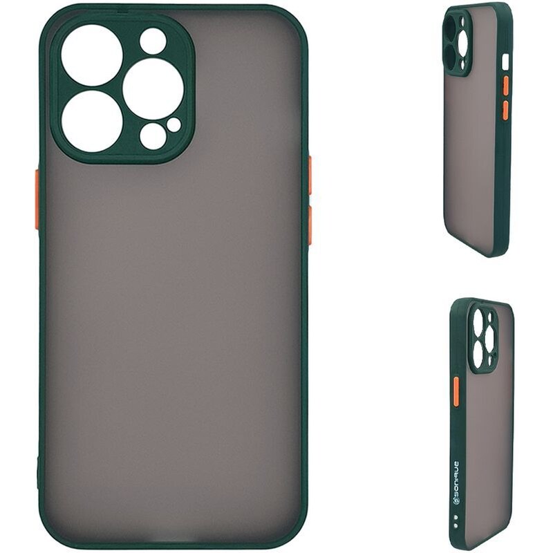 Θήκη Apple iPhone 13 Pro - Sonique Color Button Bumper - Πράσινο