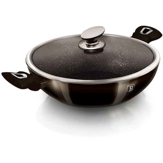 Αντικολλητικό Τηγάνι WOK BERLINGER HAUS BH-7115 30 cm image 0