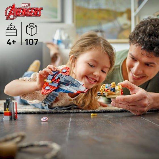 LEGO® Marvel Captain America vs. Thanos (76319) image 2