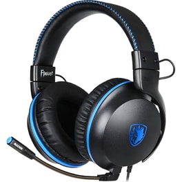 Sades Fpower Gaming Ενσύρματα Ακουστικά 3.5mm - Μαύρα/Μπλε