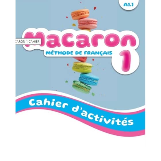 Macaron 1 Cahier d'activites image 0